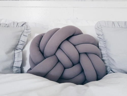 Poduszka supeł precel - bawełna