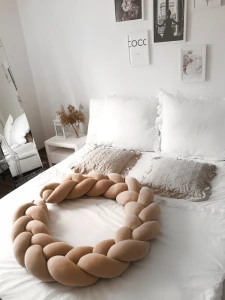 Poduszka ciążowa rogal do spania i karmienia (2m)