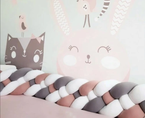 Wysoki ochraniacz warkocz dla dziewczynki