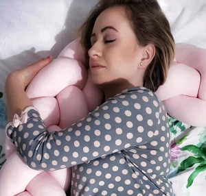 Poduszka ciążowa 300 cm - długi rogal do spania