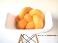 poduszka supeł musztardowa
