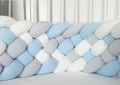 Baby Blue warkocz na łóżeczko
