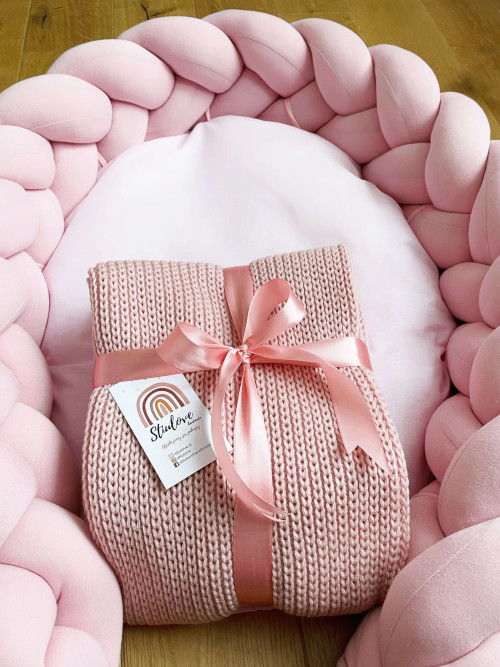 Otulacz dla niemowląt Kokon - Gniazdko 2w1 w stylu boho