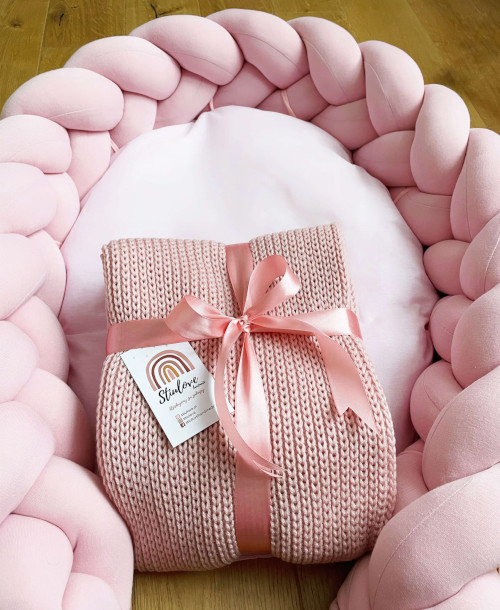 Otulacz dla niemowląt Kokon - Gniazdko 2w1 w stylu boho