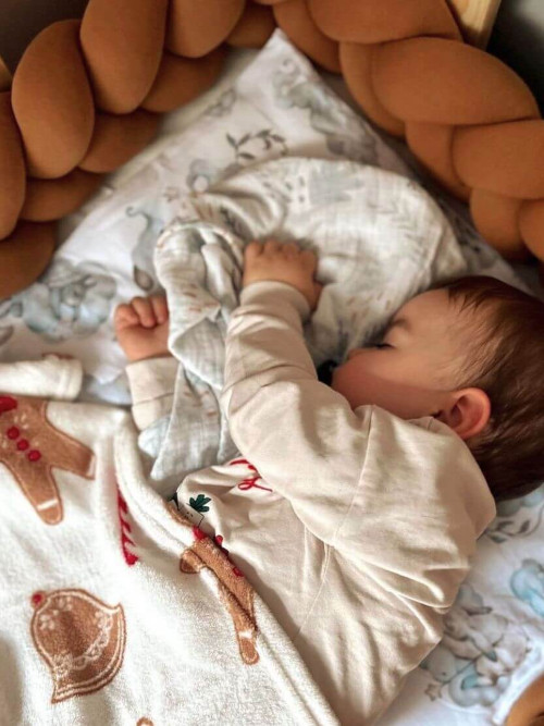 Ochraniacz warkocz 3-pasmowy - boho